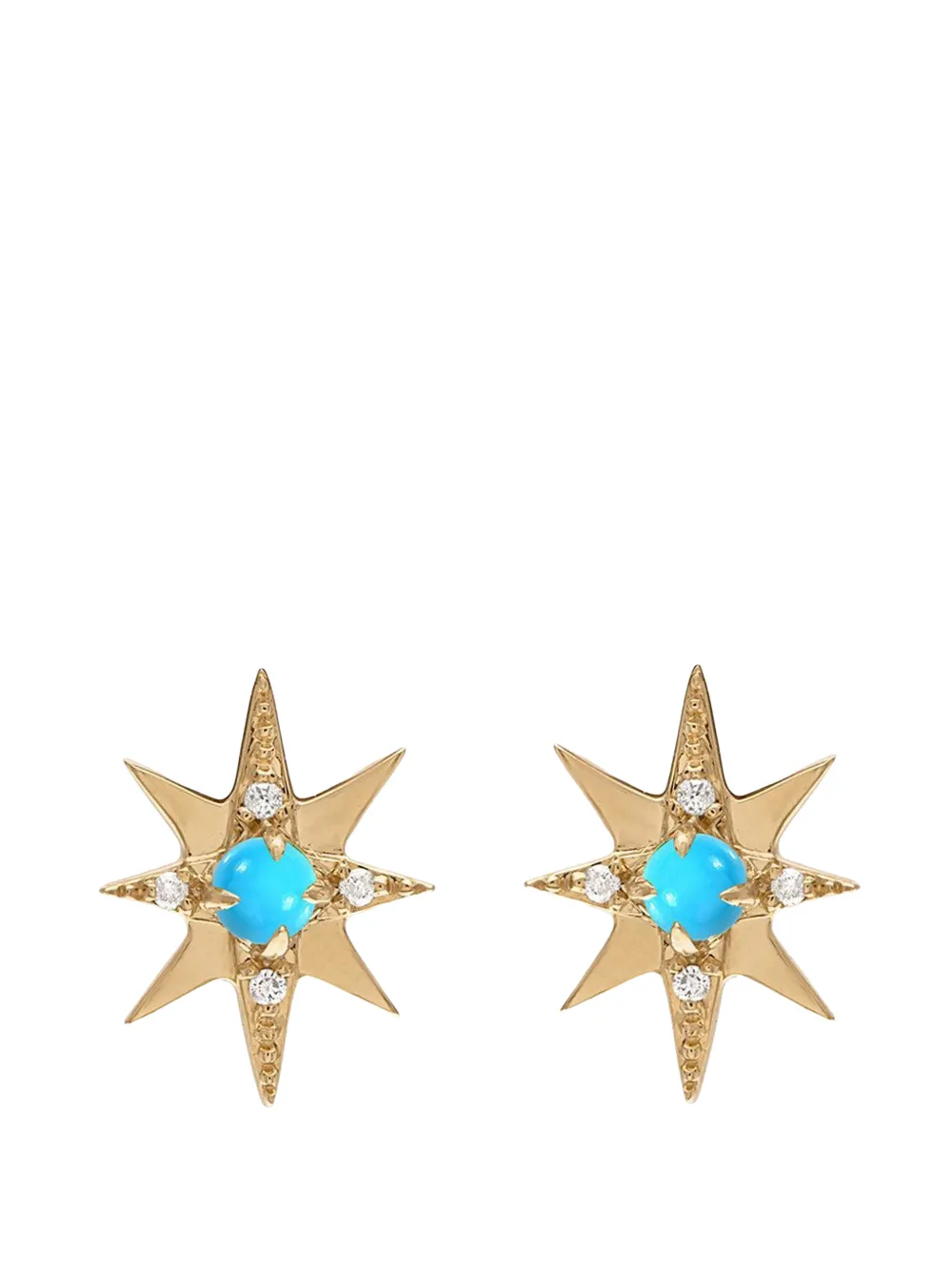Eden Presley Ohrstecker mit Stern-Motiv - Gold