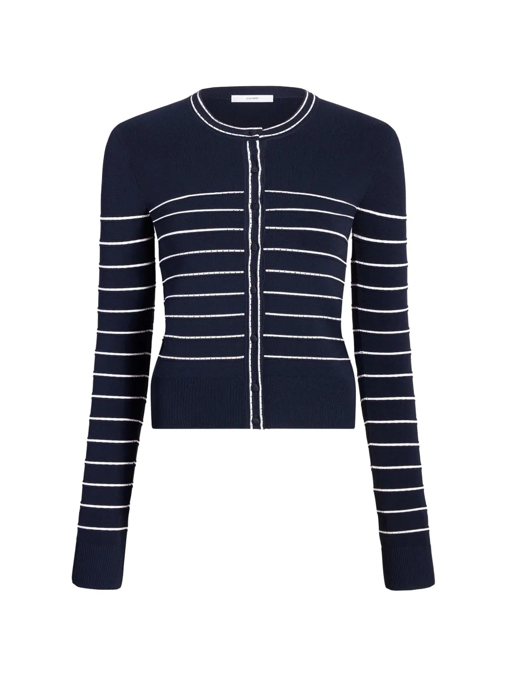 Adam Lippes Faye horizontal-stripe cardigan - Blu