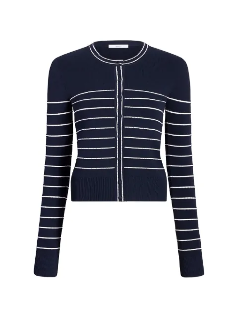 Adam Lippes Faye horizontal-stripe cardigan