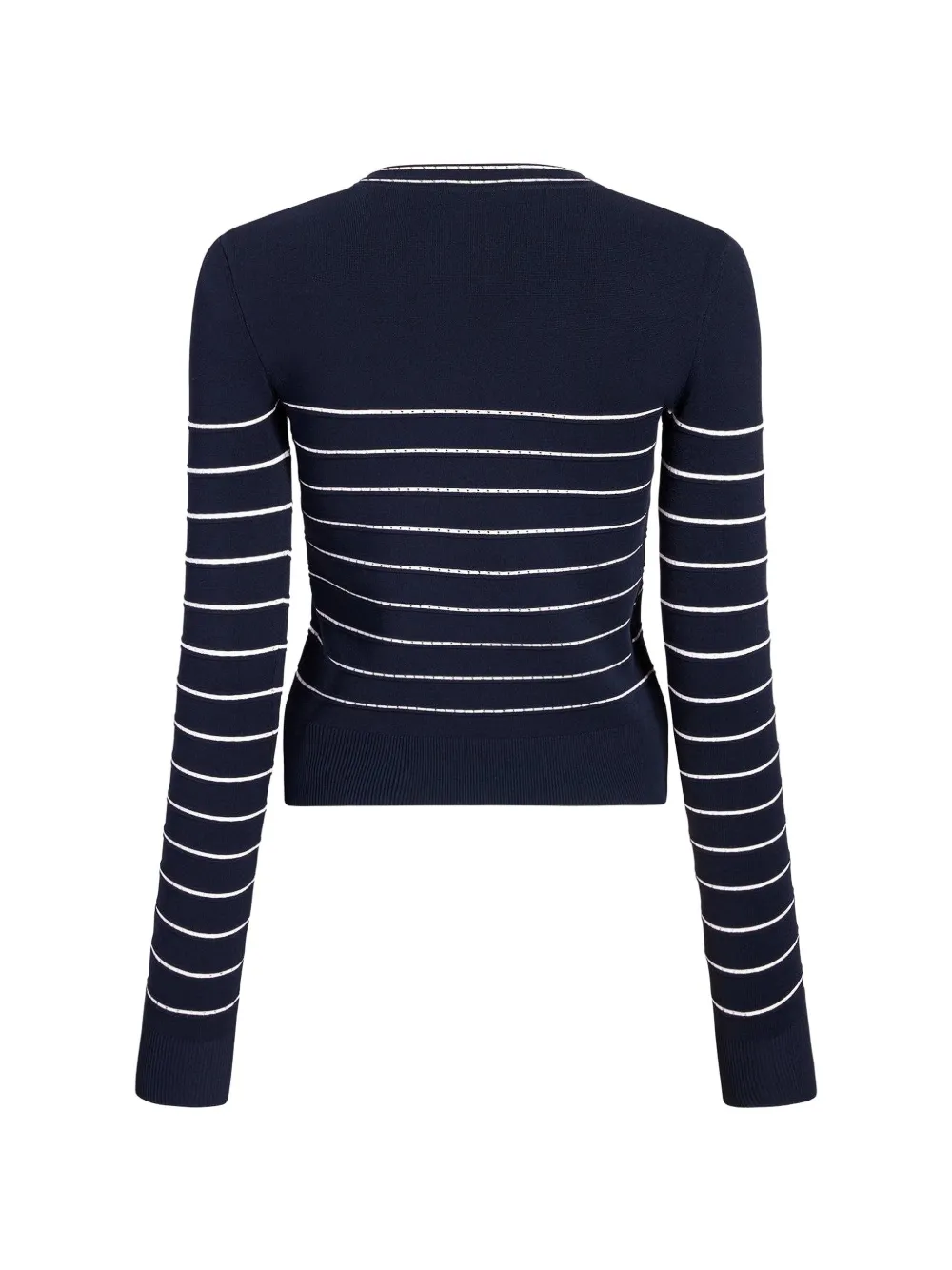 Adam Lippes Faye gestreept vest Blauw