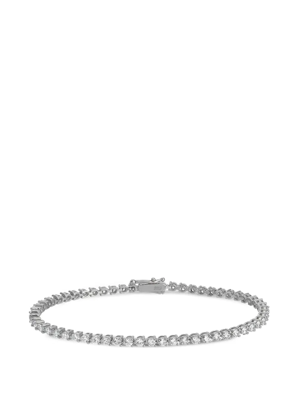 with love Armband mit synthetischem Diamant - Silber