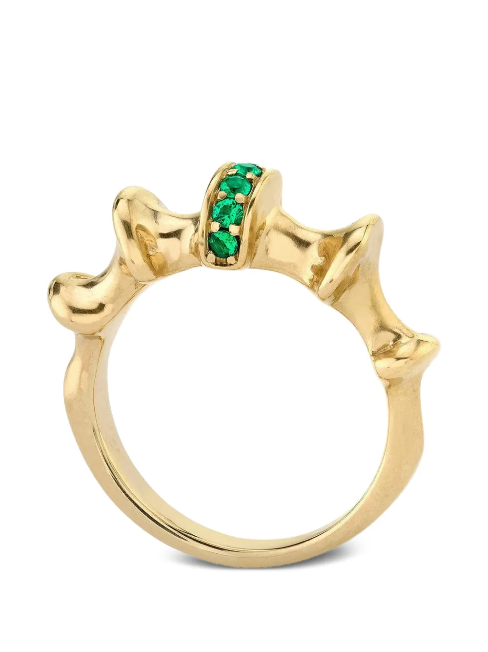 VRAM Chrona I emerald ring - Gold