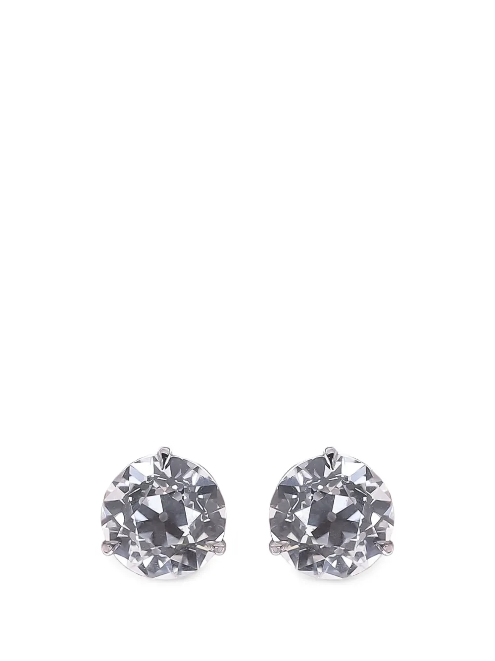with love Travel Ohrstecker mit Diamanten - Silber
