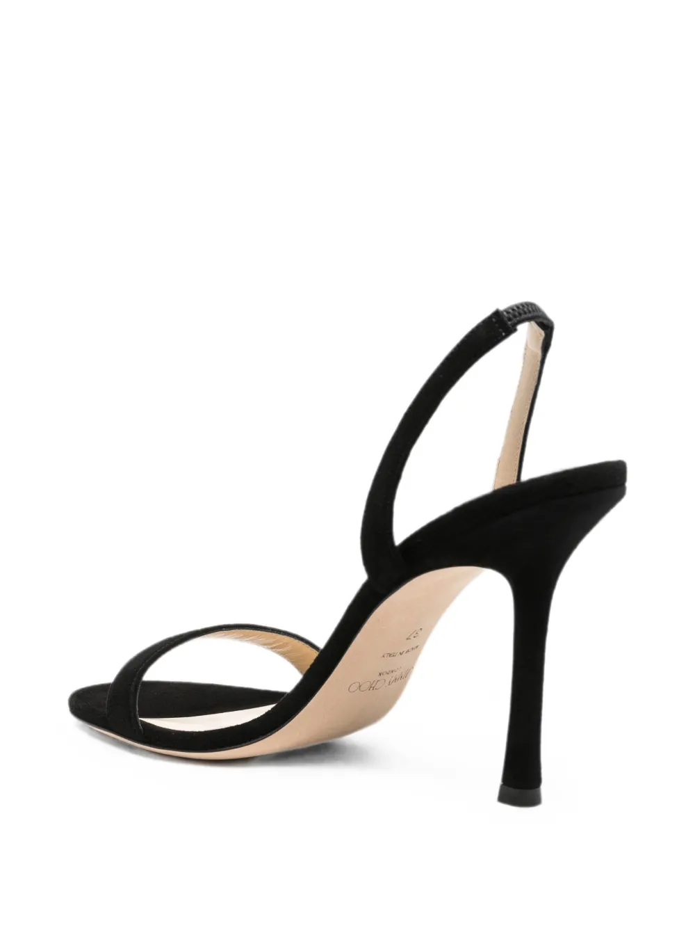 Jimmy Choo Jenn slingback sandalen Zwart