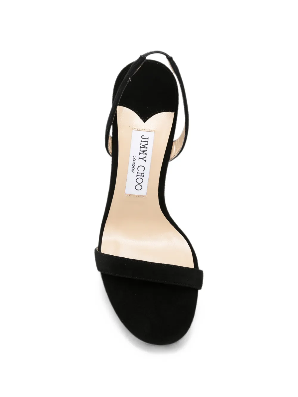 Jimmy Choo Jenn slingback sandalen Zwart