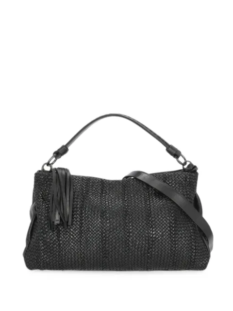 Reptile's House braided leather shoulder bag