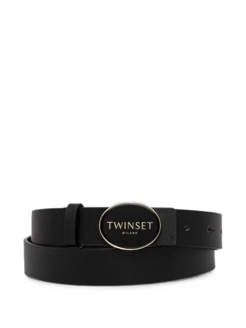 TWINSET ремень с овальной пряжкой и логотипом