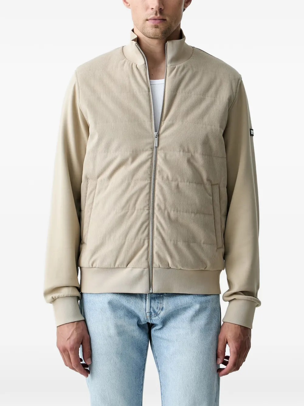 Karl Lagerfeld corduroy jacket - Nude