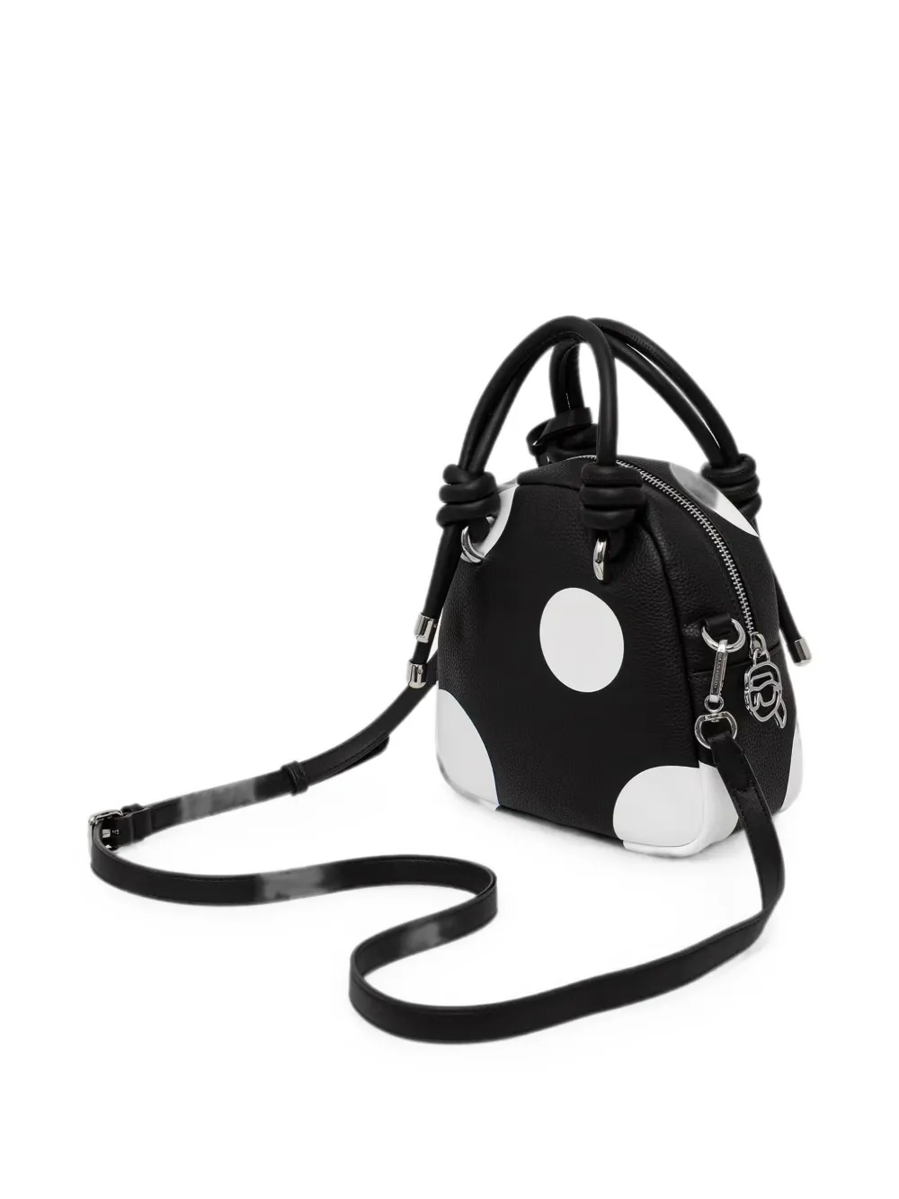 Karl Lagerfeld Ikon shopper met stippen Zwart
