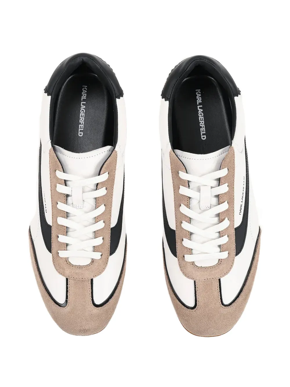 Karl Lagerfeld Devon low-top sneakers Wit