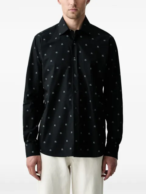 Karl Lagerfeld monogram-print shirt
