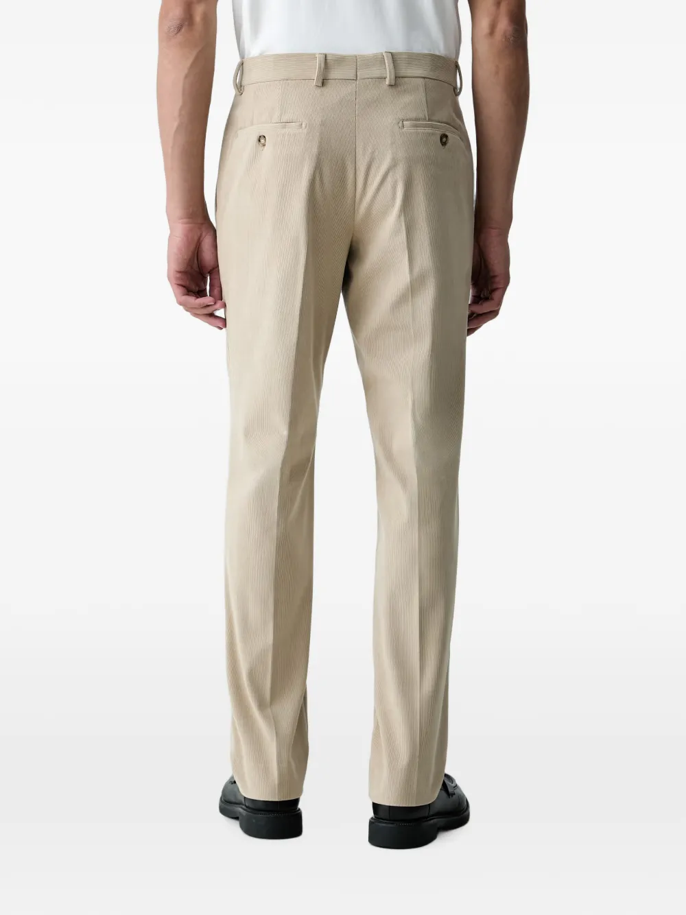 Karl Lagerfeld Ribfluwelen broek Beige