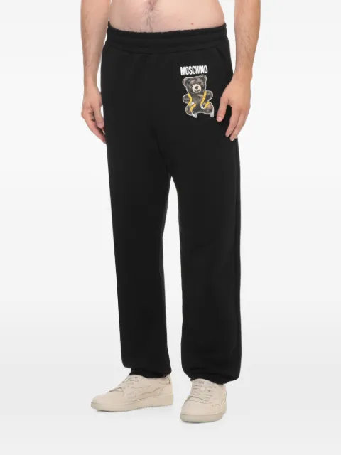 Moschino pantalones de chándal con estampado Teddy Bear