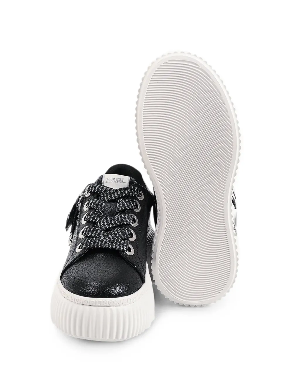 Karl Lagerfeld Ikon NFT Kreeper sneakers Zwart