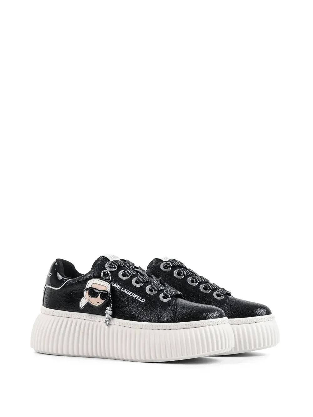 Karl Lagerfeld Ikon NFT Kreeper sneakers Zwart