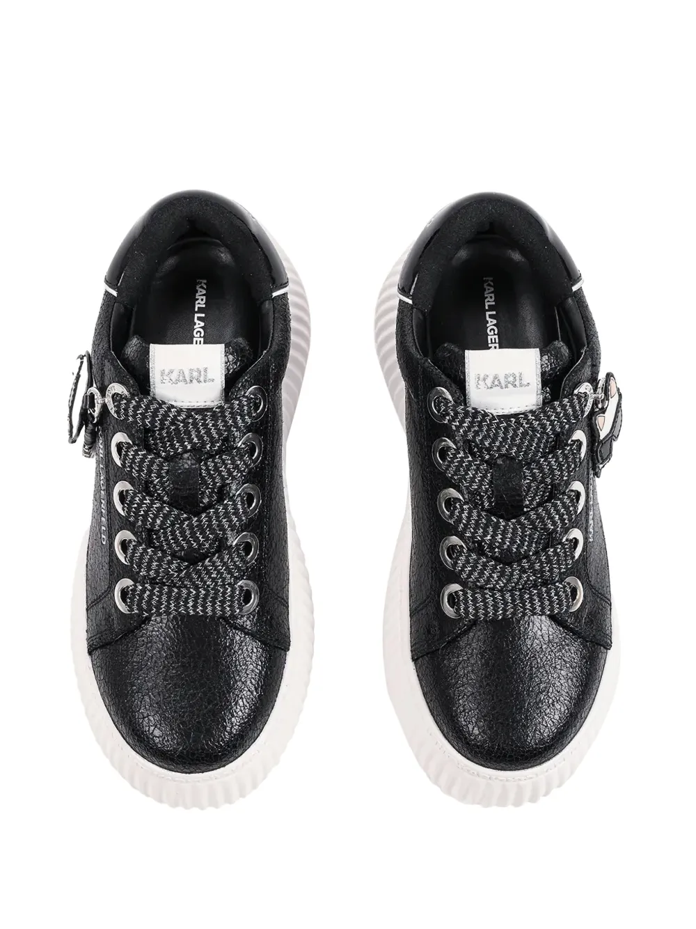Karl Lagerfeld Ikon NFT Kreeper sneakers Zwart