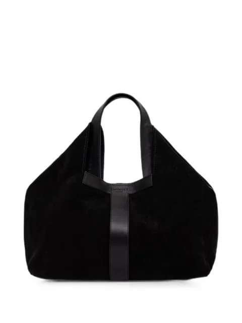 TWINSET suede shopping bag