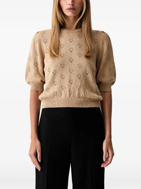 TWINSET suéter con motivo de corazón