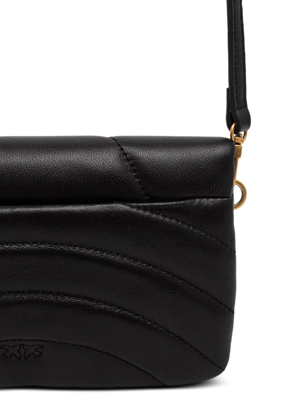 PINKO Kleine Love Bag Click Horizontal schoudertas Zwart