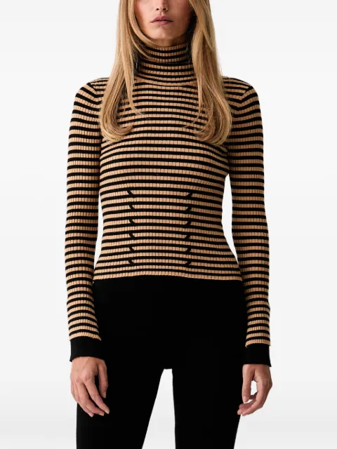 TWINSET striped rib-knit sweater