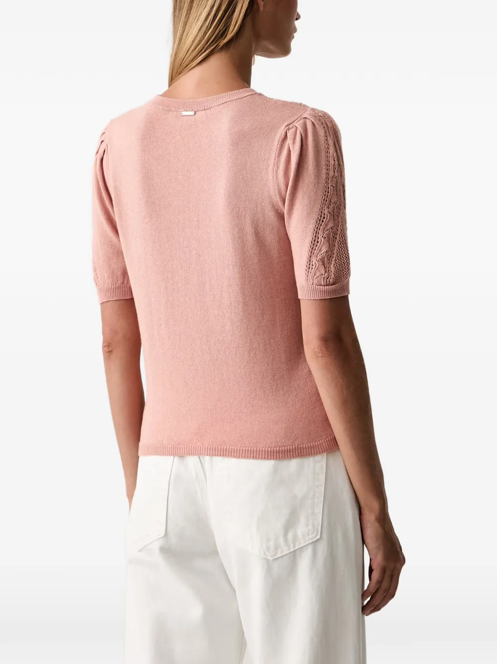 TWINSET Gebreide trui van wolblend Roze