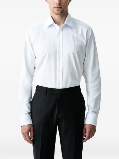 Karl Lagerfeld embroidered-logo shirt