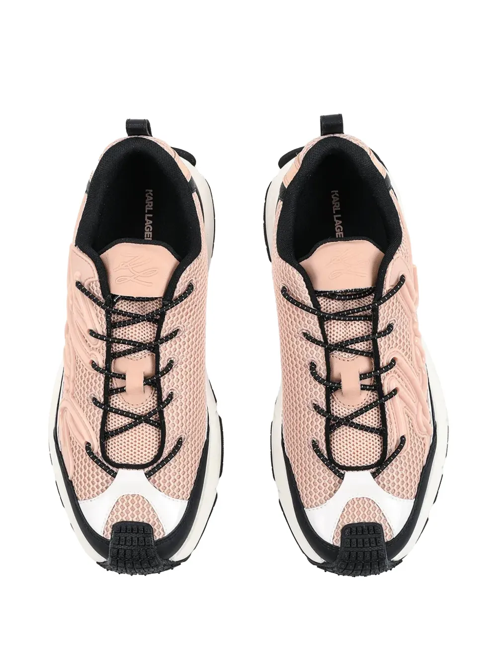 Karl Lagerfeld Orion Trail Signature sneakers Roze