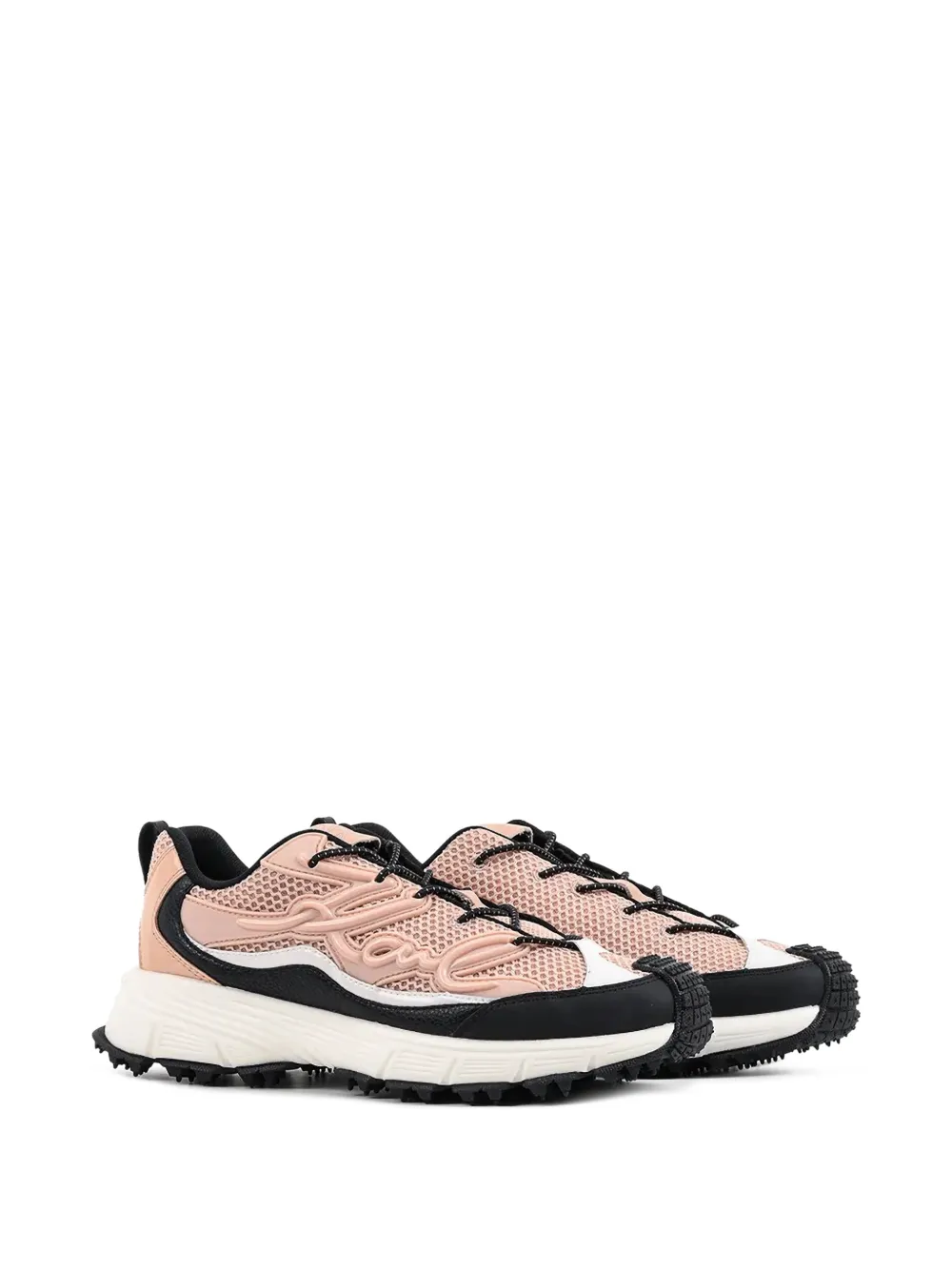 Karl Lagerfeld Orion Trail Signature sneakers Roze