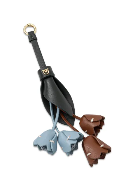 PINKO floral-detail Love Birds keyring