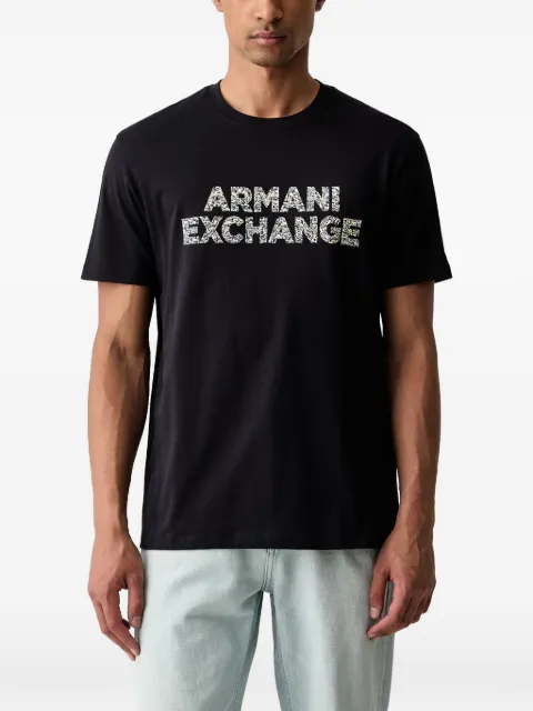 Armani Exchange logo-print T-shirt