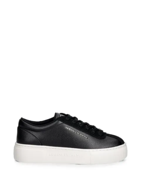 Armani Exchange tenis con letras del logo