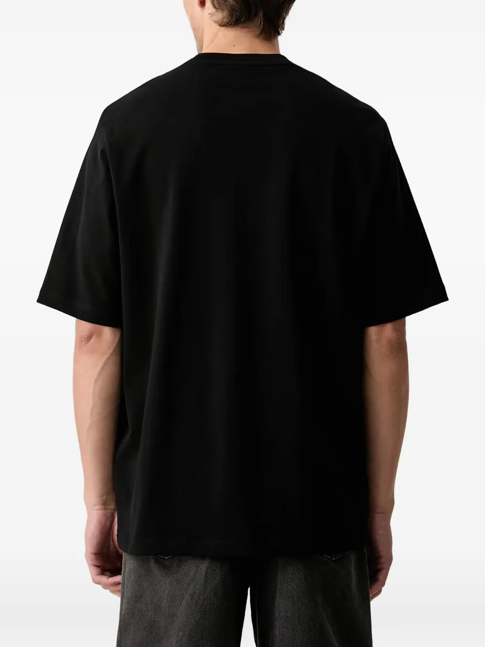 Armani Exchange T-shirt met logoprint Zwart