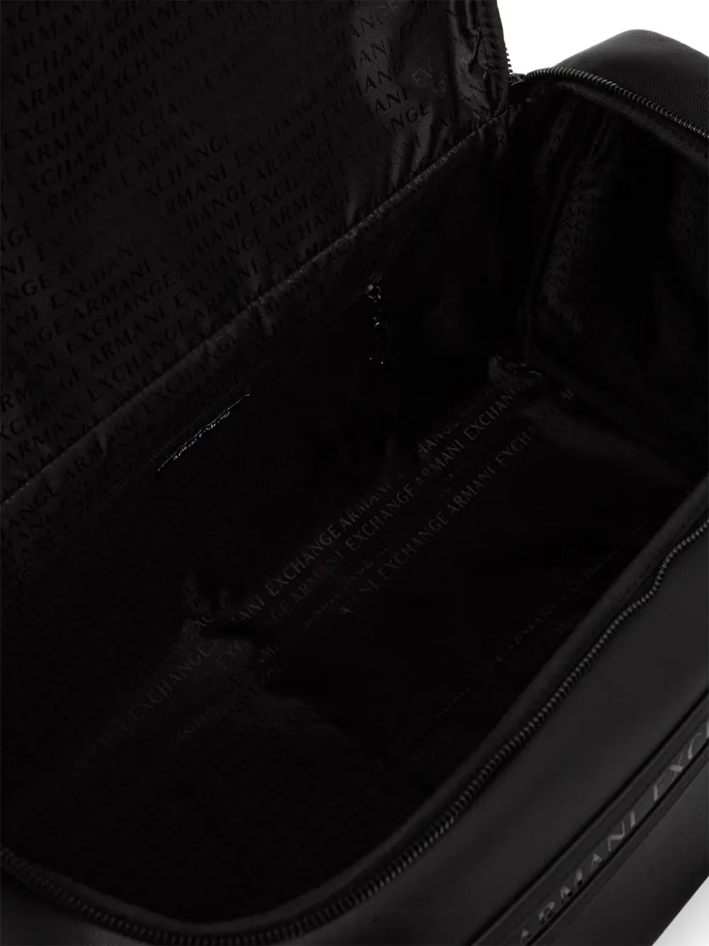 Armani Exchange Reistas met logoplakkaat Zwart