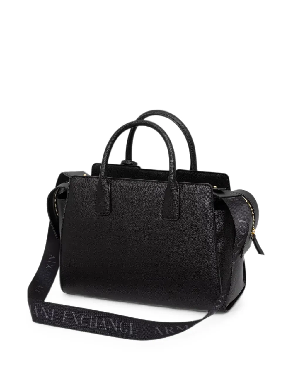 Armani Exchange Crossbodytas met logodetail Zwart