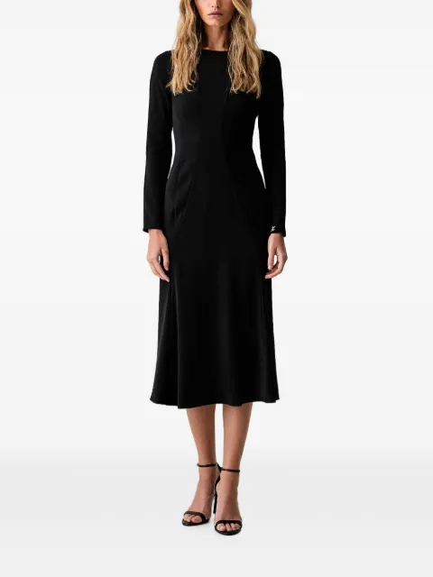 Armani Exchange long-sleeved midi dress