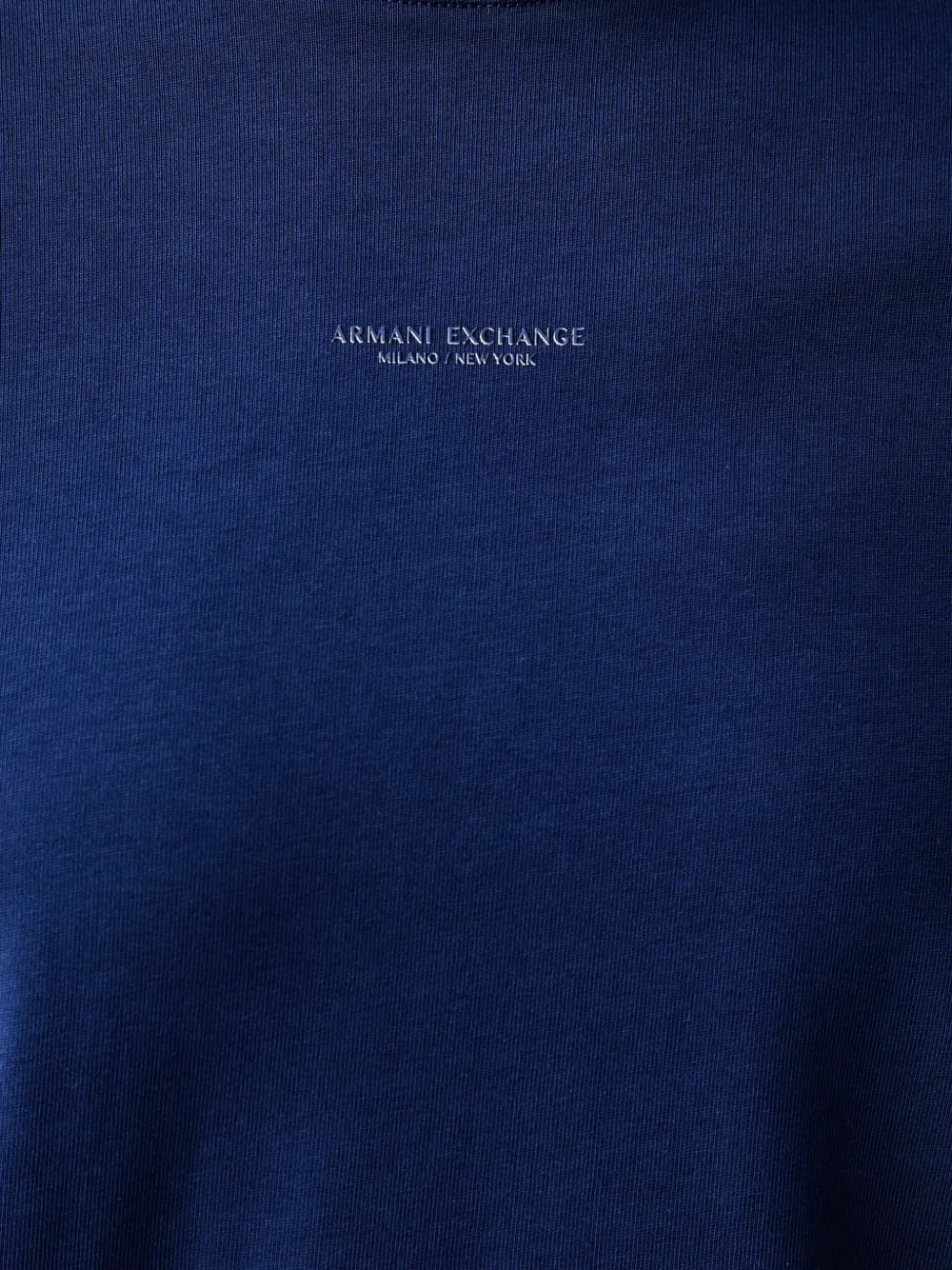 Armani Exchange T-shirt met logoprint Blauw