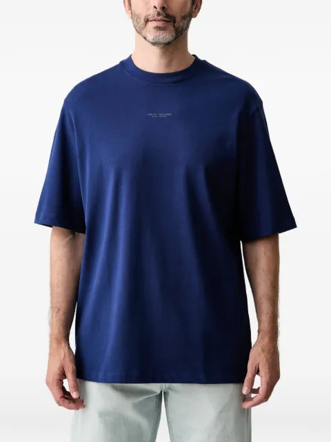 Armani Exchange camiseta con logo estampado de manga corta