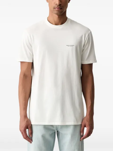 Armani Exchange logo-print short-sleeved T-shirt