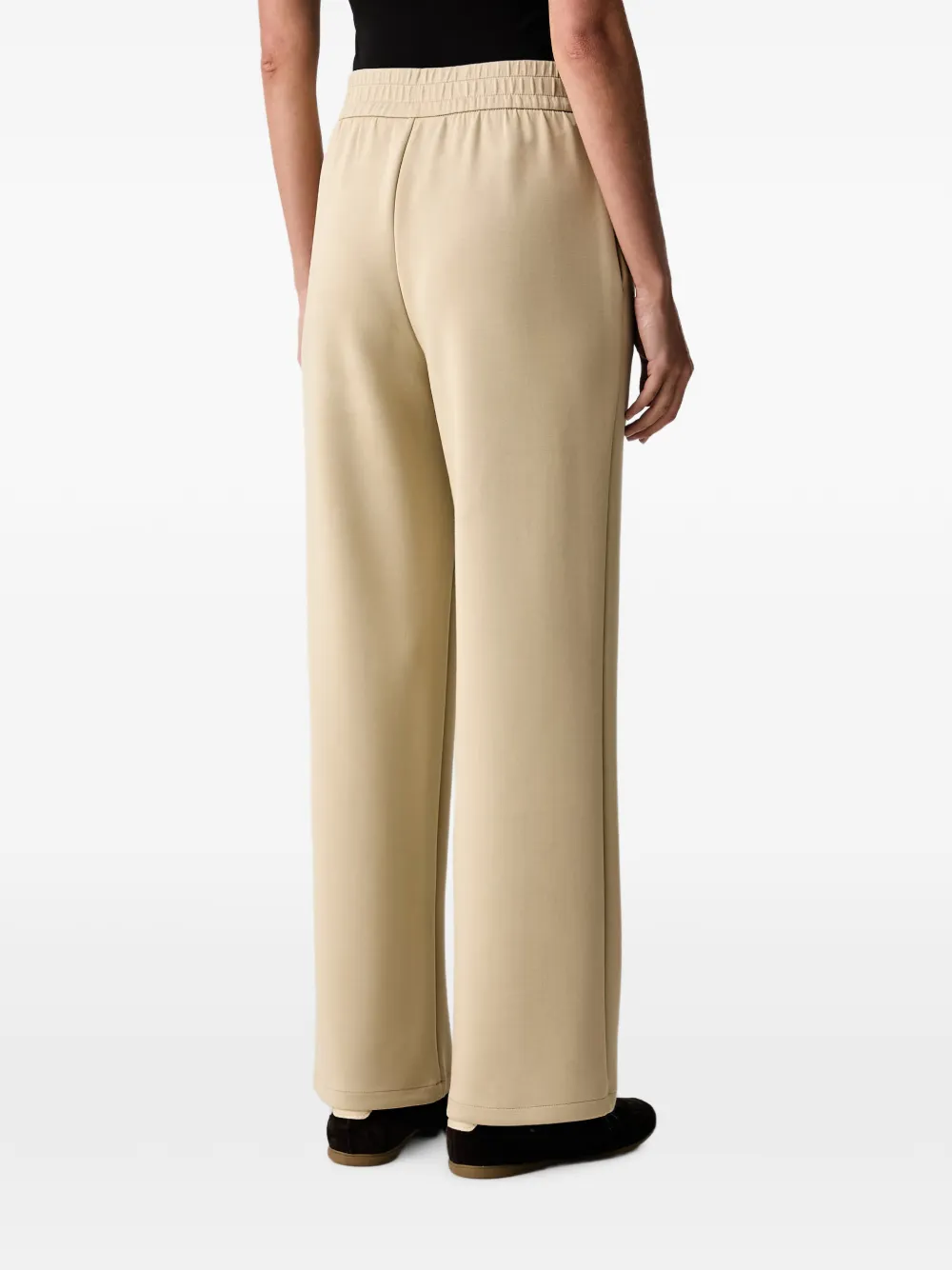 Armani Exchange Trainingsbroek met elastische taille Beige