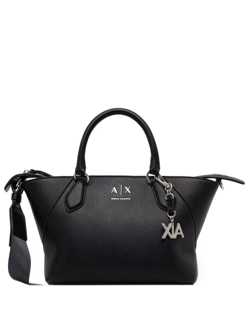 Armani Exchange logo-detail cross body bag - Schwarz
