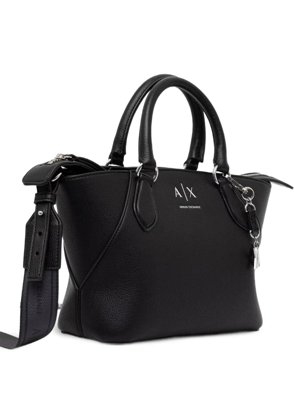 Armani Exchange Crossbodytas met logodetail Zwart