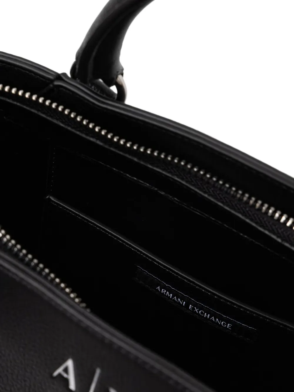 Armani Exchange Crossbodytas met logodetail Zwart