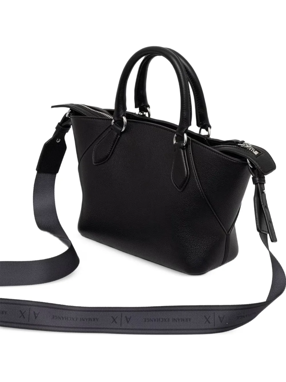 Armani Exchange Crossbodytas met logodetail Zwart