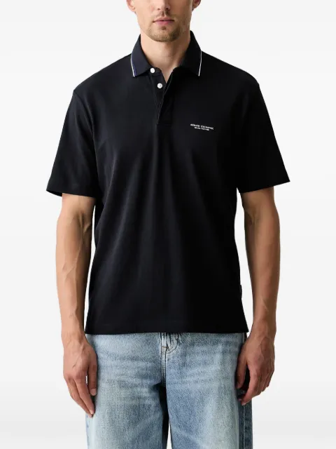 Armani Exchange polo med logotryk