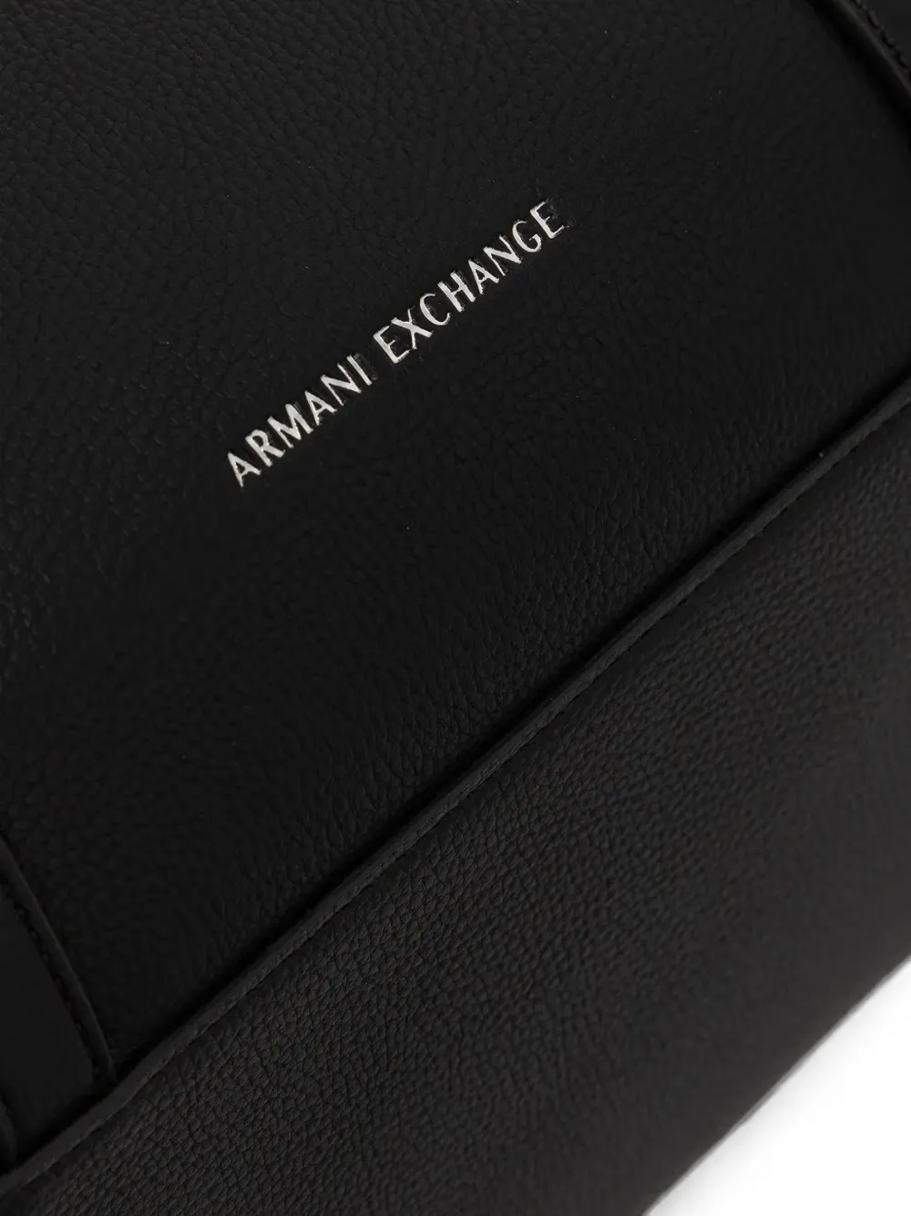 Armani Exchange Shopper met logo Zwart