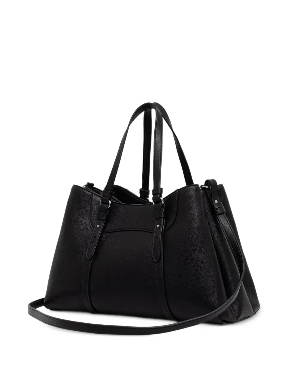 Armani Exchange Shopper met logo Zwart