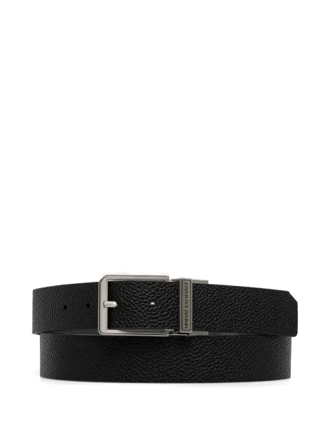 Armani Exchange reversible leather belt