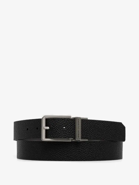 Armani Exchange reversible leather belt