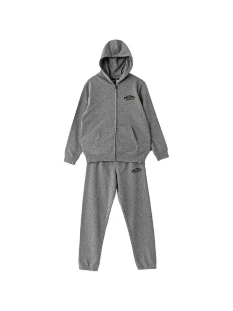Vans Kids logo-print zip-up tracksuit