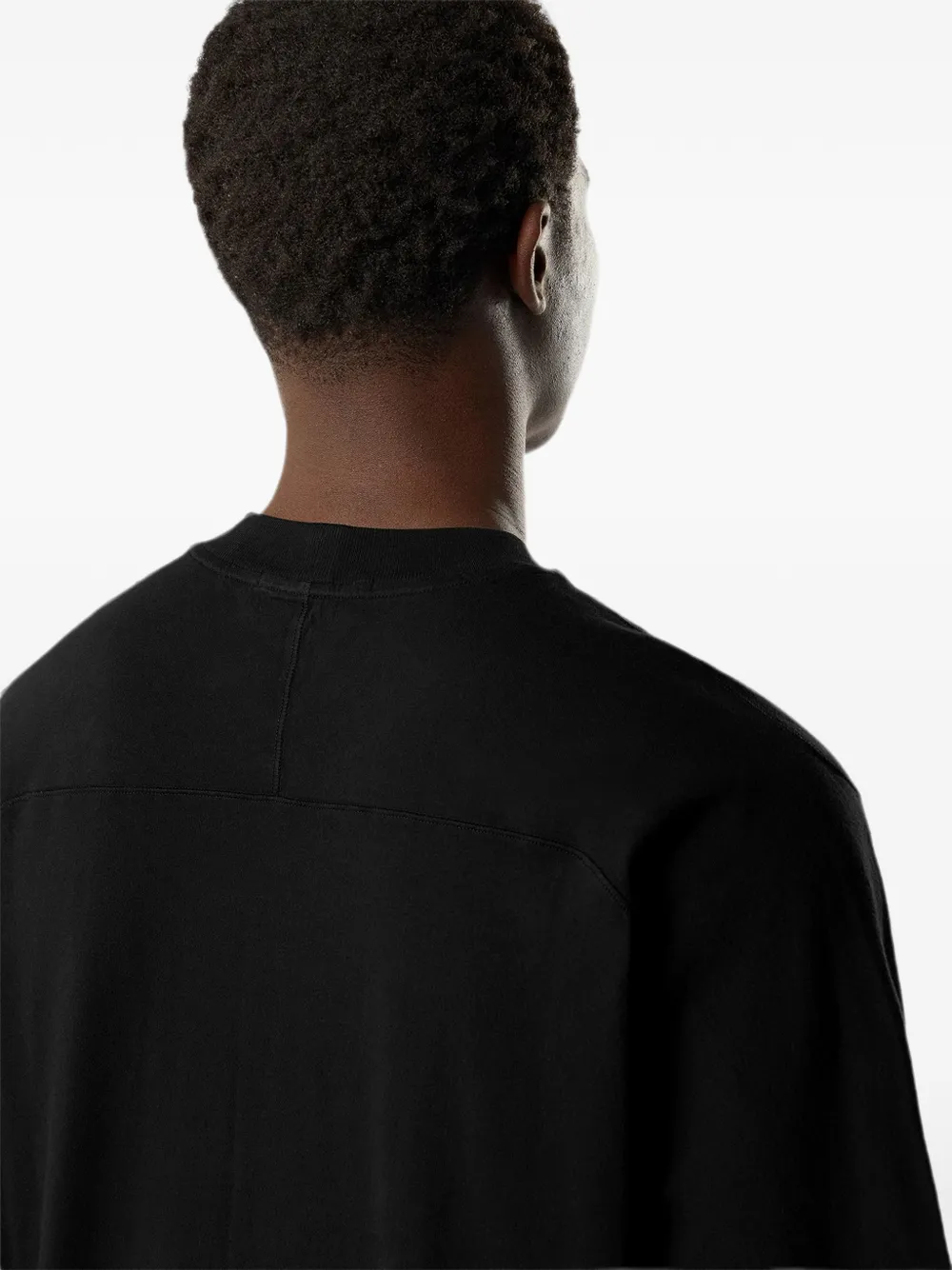 Stone Island 2100006 biologisch katoenen jersey T-shirt Zwart